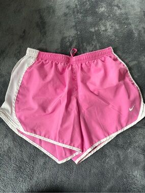 Nike Girls Pink Athletic Shorts